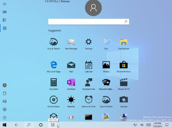 Windows开始菜单又要改了？微软意外公开了全新设计（图）