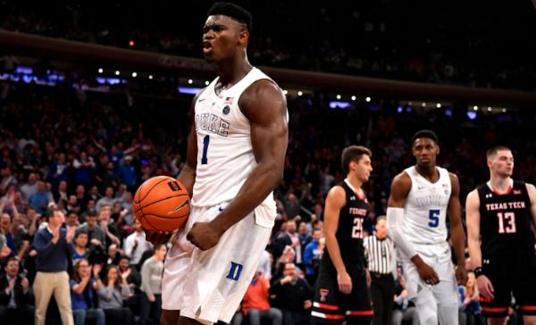 《NBA 2K》游戏加入Zion Williamson，评比最高的新秀