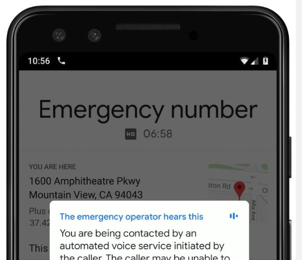 Google将在美国提供紧急求救功能，透过自动语音协助求救者在无法通话下获得救助