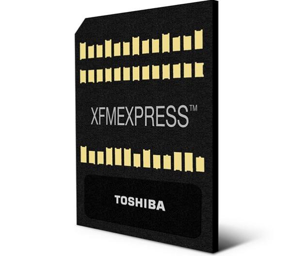 东芝发表XFMEXPRESS 行动储存规格，采microSD 大小具备最高8GBps频宽