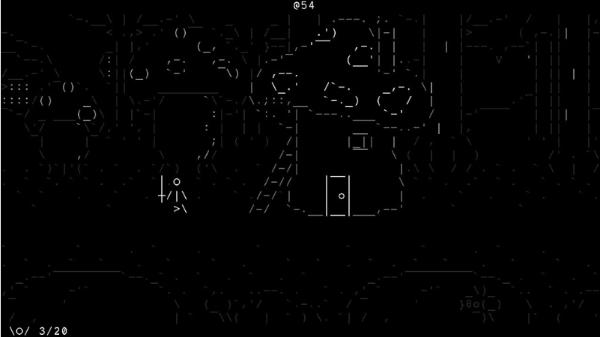 石头记(Stone Story RPG)：用ASCII字符动画当美术的冒险RPG