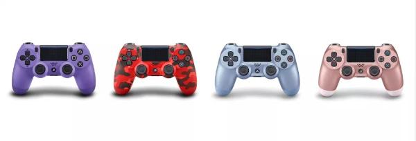PS4新色DS4控制器、PS4无线耳机组都新增玫瑰金新色（图集）