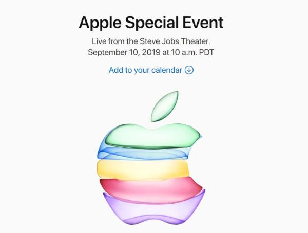 这次是真的！苹果邀请函正式出炉iPhone11发表会9月10日登场