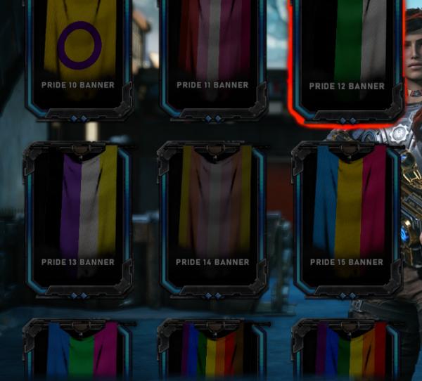 《战争机器5》透过多种旗帜颜色替LGBT 团体发声