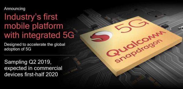 高通预告年底将有5G的Snapdragon 700平台装置问世、2020 将推5GSnapdragon 600平台