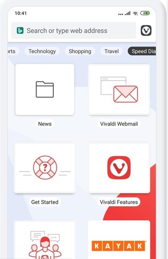 Vivaldi浏览器将推出Android版本同样高度客制化设定、点对点数据加密设计