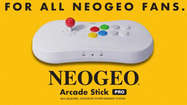 「NEOGEO Arcade Stick Pro」登场，目前已经收录20款格斗游戏