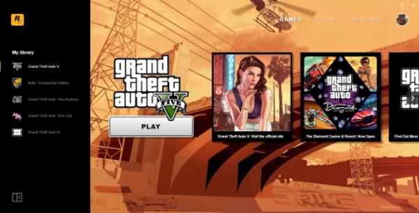 开发商Rockstar推出新的游戏启动器，下载即可免费获得《侠盗猎车手：圣安地列斯》