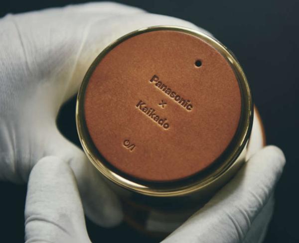 百年手工茶罐与Panasonic共同开发无线音箱