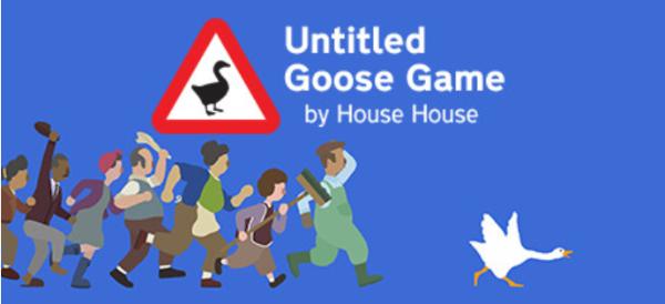 《Untitled Goose Game》玩家偷走游戏中每个道具完成超花时间的成就