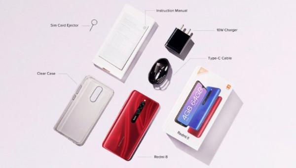大尺寸、大电池容量入门手机红米8在印度市场推出