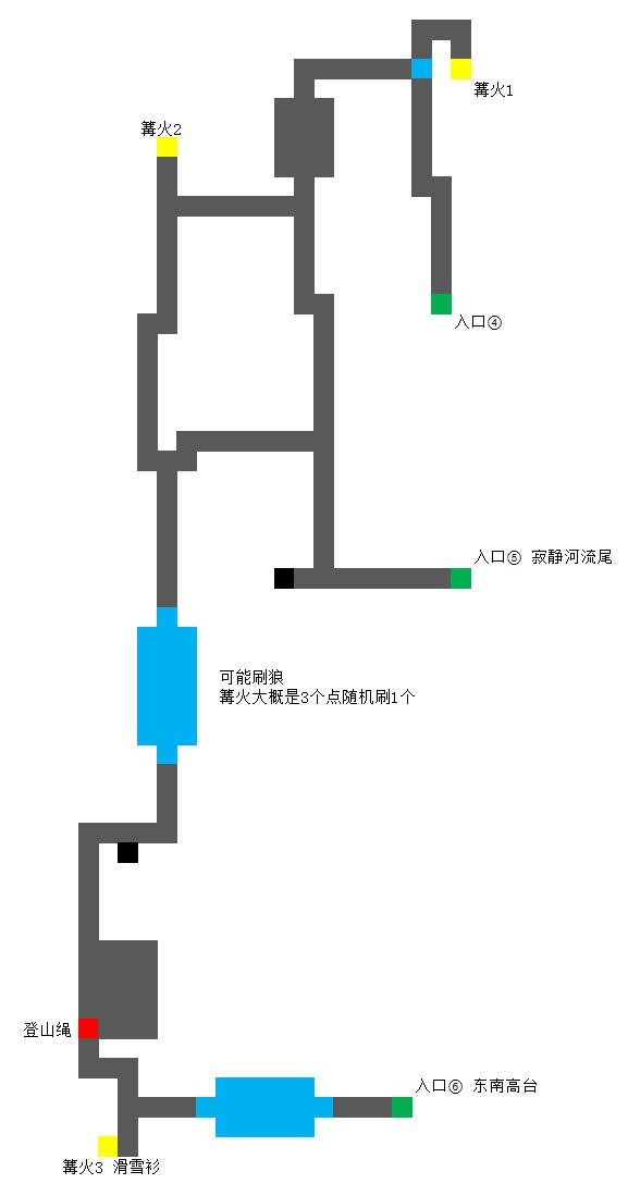 漫漫长夜寂静河谷地图高清