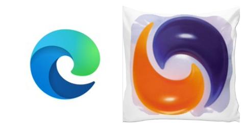 微软Edge浏览器换新Logo却被笑像「洗衣球」