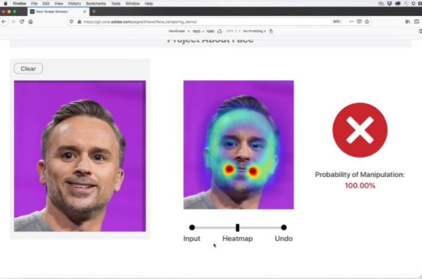 Adobe发布AI工具可侦测出「ps修图」痕迹