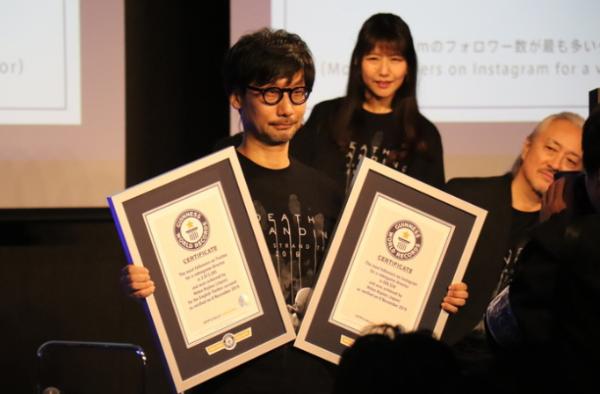 小岛秀夫获得Twitter追随者数最多游戏总监的吉尼斯世界纪录