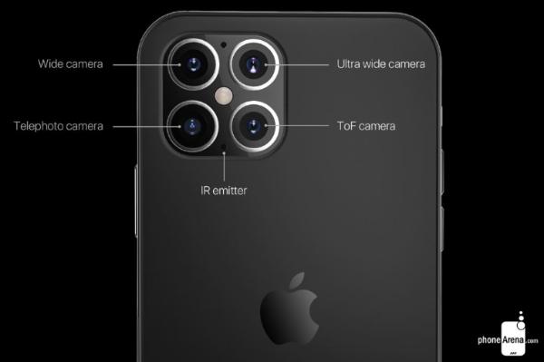 苹果iPhone12手机外型曝光 搭载4颗镜头[图]
