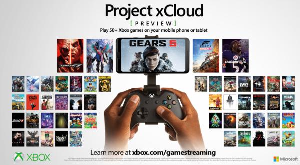 游戏串流大战 Xbox Game Pass用户将可使用「xCloud计划」服务