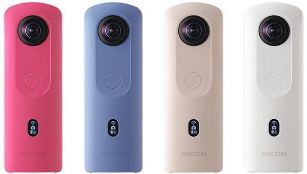 Ricoh发布Theta SC2 360天周相机 搭载Theta V 元件支援4K录像