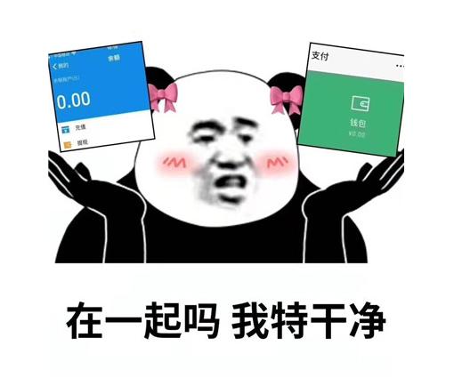 抖音女孩家就得干干净净表情包套图