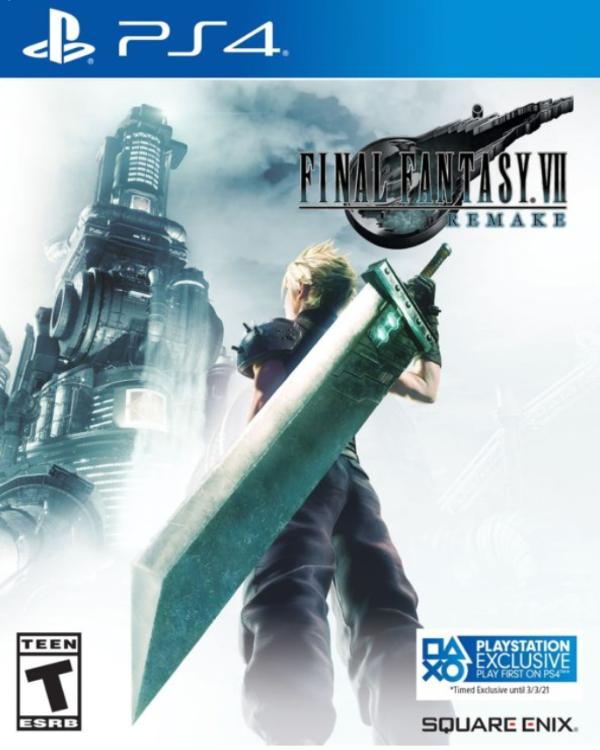 最终幻想7重制版只在PS4独家销售一年期限
