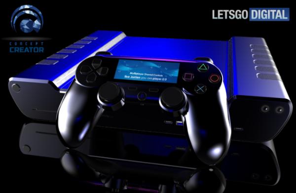 PS5手把模型释出 将会采用触控面板