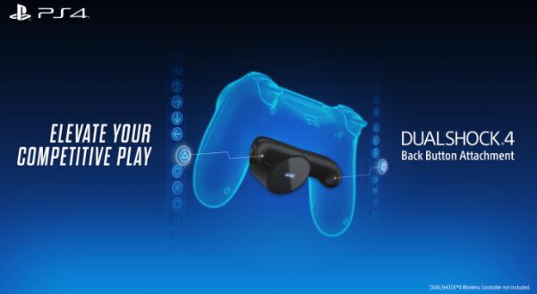 索尼公开Dualshock 4手把背面按钮配件