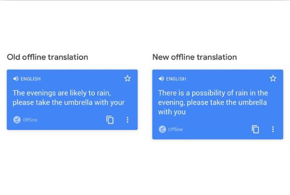Google翻译再升级！离线使用精准度更高了