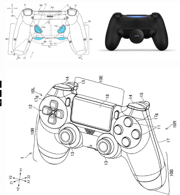 索尼PS控制器新专利曝光 增加4个按钮手把长短能调整