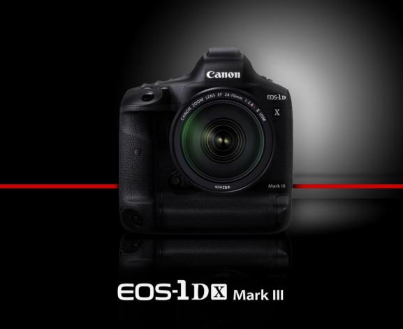 Canon全片幅机皇EOS-1D X Mark III 实现5.5K 60p录像