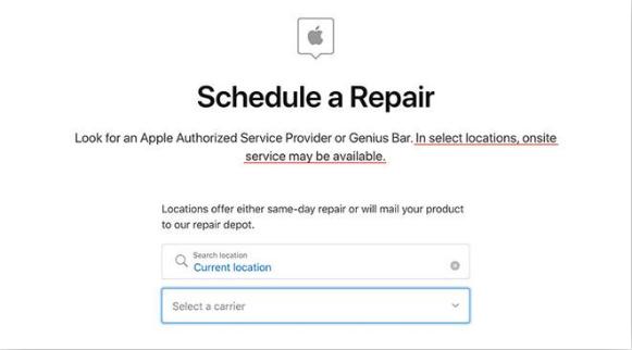 iPhone在美已经推出上门维修服务