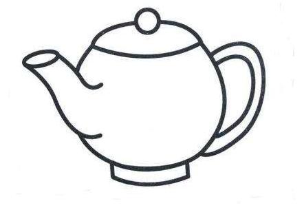 QQ画图红包中茶壶怎么画-简单图案一览