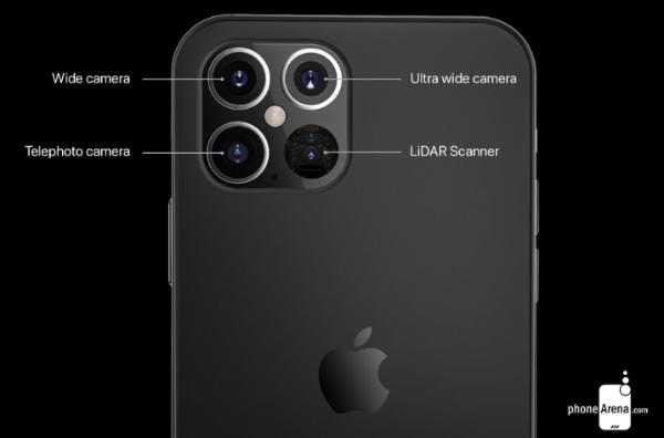 iPhone 12 Pro可能长这样，四颗镜头并加入光达模组[图]