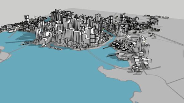 赛博朋克2077还没推出 大神就已经还原夜城完整3D地图