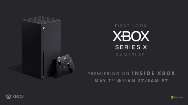 微软将在5月7日举办Xbox Series X游戏实机展示活动