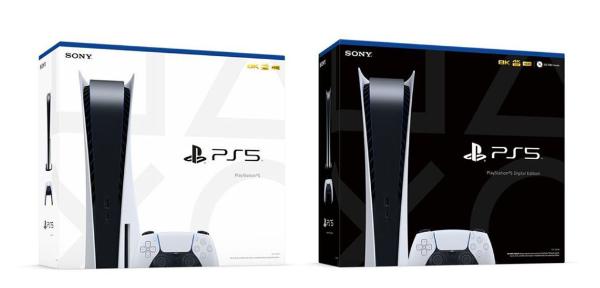 PS5黑色盒包装和白色盒包装有什么区别？价格一样吗