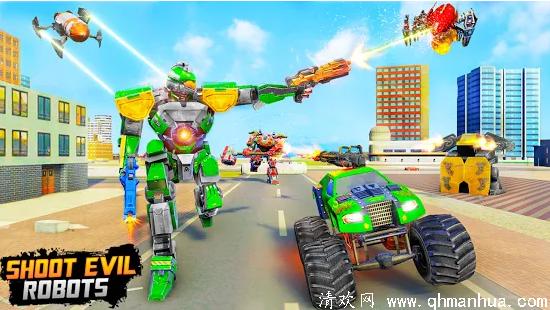 怪物卡车机器人大战游戏-怪物卡车机器人大战安卓版手游下载