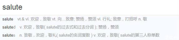 salute是什么意思-网络出处介绍